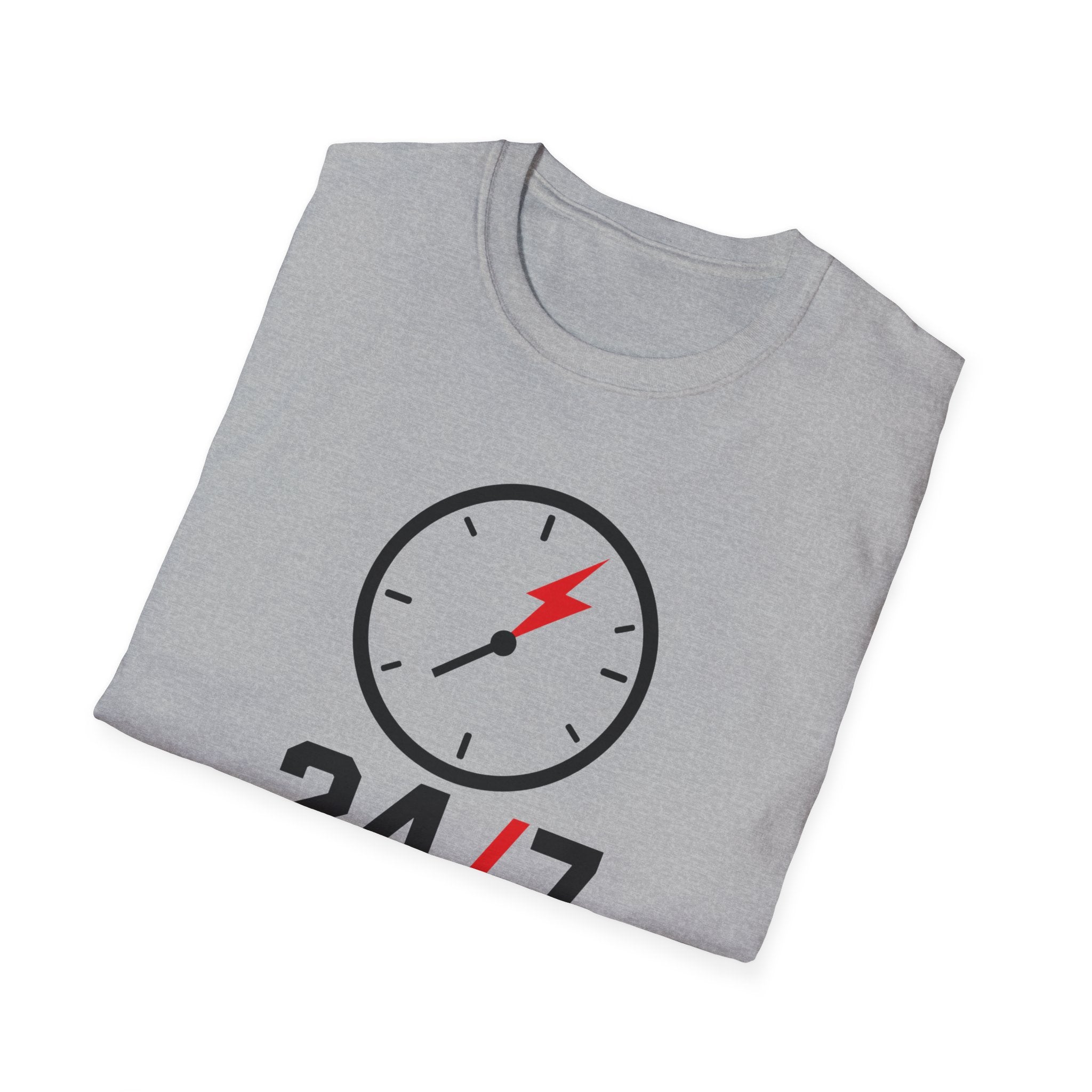24/7 Clock T-Shirt