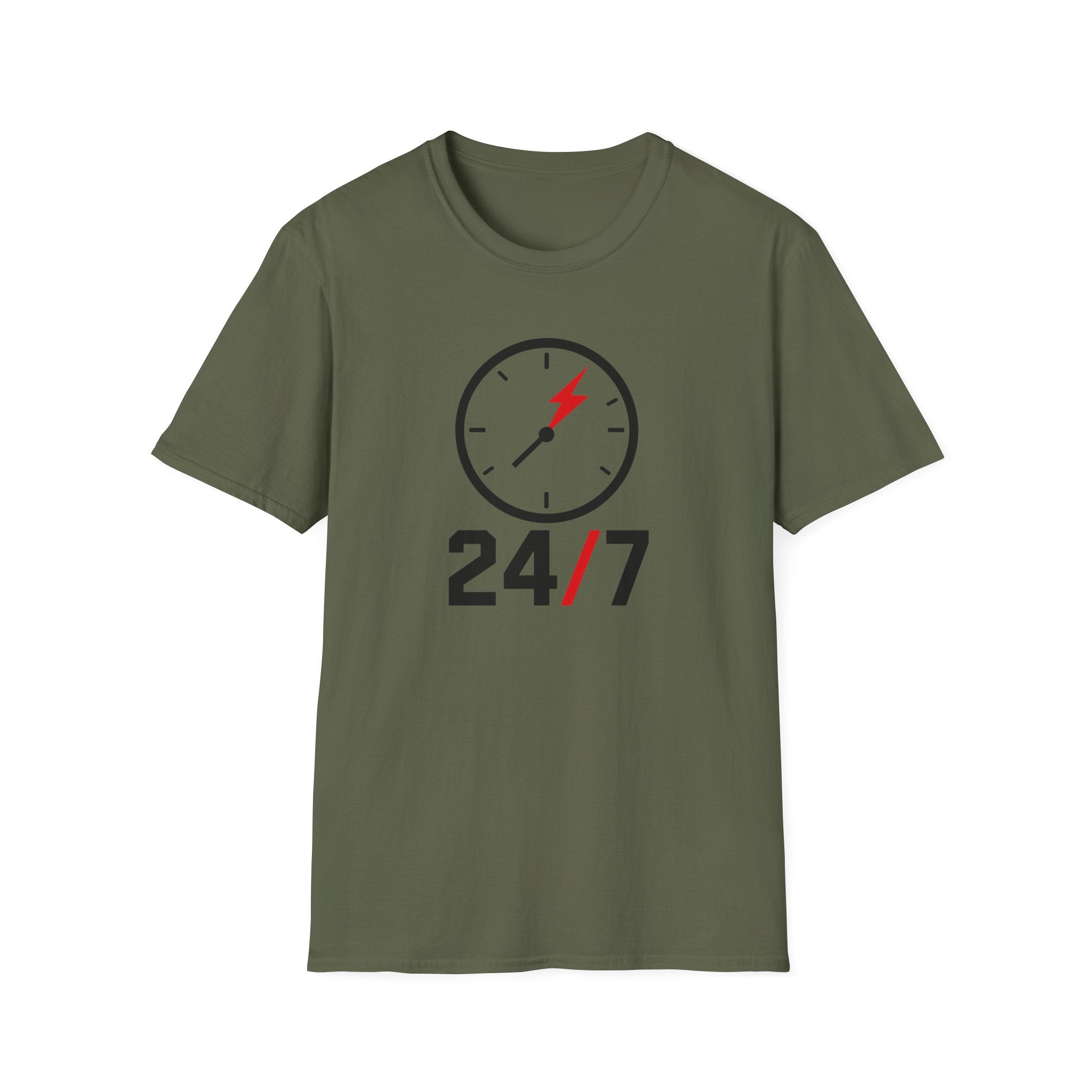 24/7 Clock T-Shirt