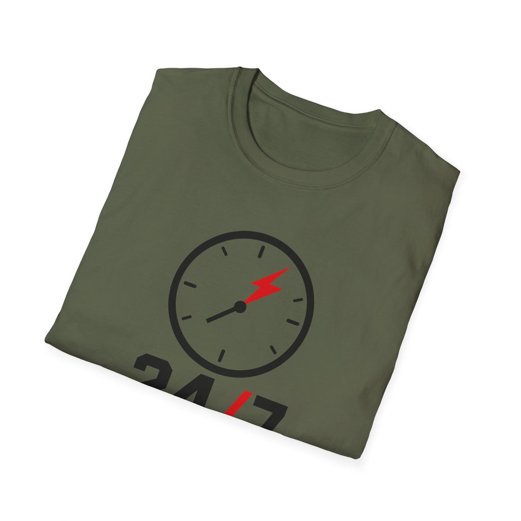 24/7 Clock T-Shirt